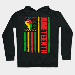 Juneteenth Black History Celebrating Black Freedom 1865 Hoodie